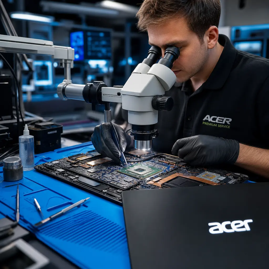 Замена видеокарты ноутбука Acer в Ангарске