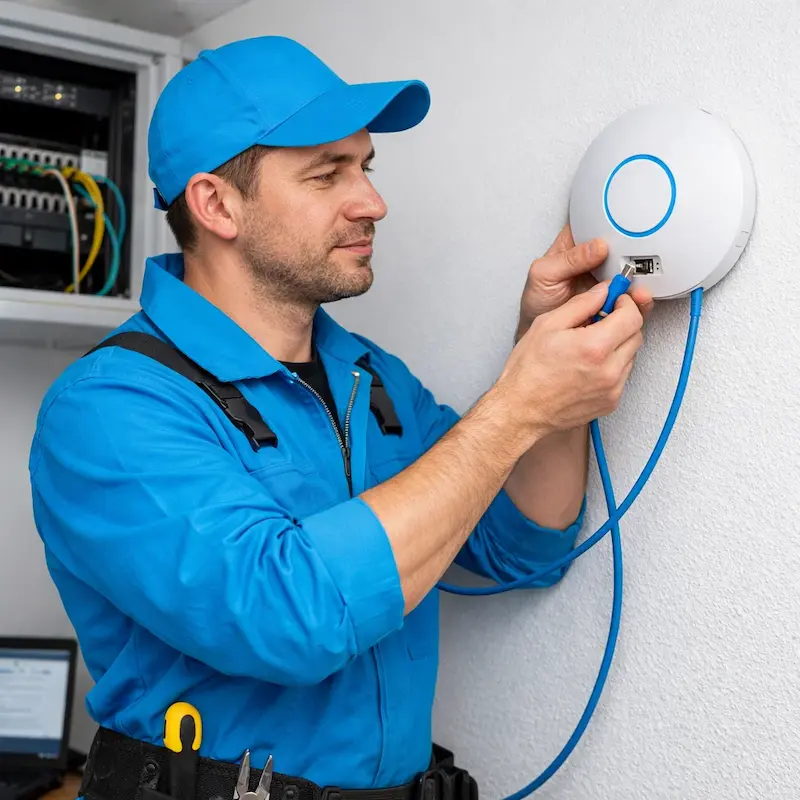 Подключение точки доступа в Ангарске