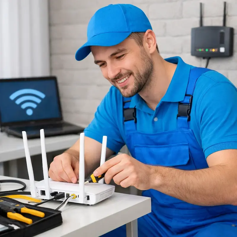 Настройка Wi - Fi в Ангарске