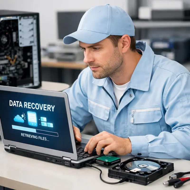 Восстановление данных и файлов в Ангарске