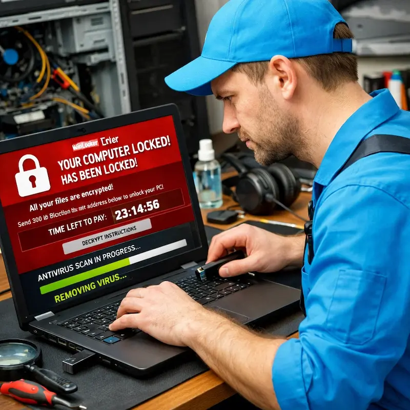 Удалить винлокер в Ангарске